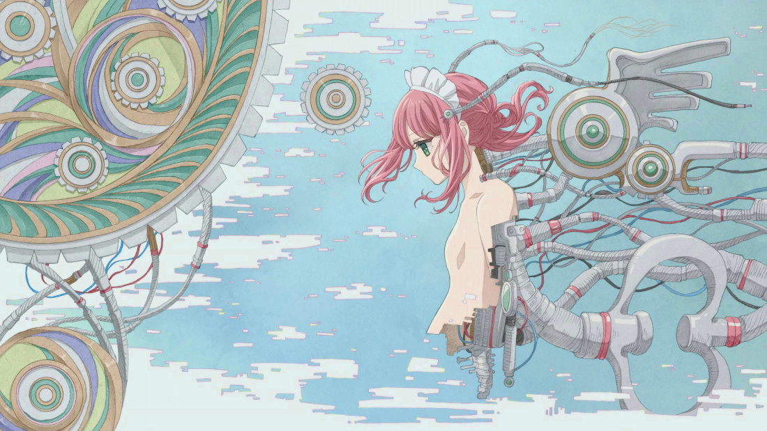 From the Kikaijikake no Marie ED